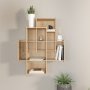 HANAH HOME Zidna polica Adis Oak - slika 1