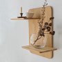 HANAH HOME Zidna polica Matilda Oak - slika 3