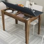 HANAH HOME Kuhinjski sto Kiev 504 Walnut Anthracite - slika 4
