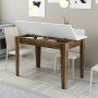 HANAH HOME Kuhinjski sto Kiev 505 Walnut White - slika 3