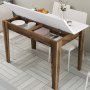 HANAH HOME Kuhinjski sto Kiev 505 Walnut White - slika 4