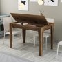 HANAH HOME Kuhinjski sto Kiev 507 Walnut - slika 3