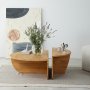 HANAH HOME Set stolova Podium Wood Oak - slika 4