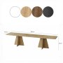 HANAH HOME Set stolova Mushroom - slika 5
