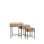 HANAH HOME Set stolova Kolezyum Black - slika 4