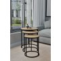 HANAH HOME Set stolova Lisa Antique Pine - slika 1