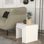 HANAH HOME Set stolova Zariel White - slika 1