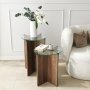 HANAH HOME Set stolova Lily Walnut - slika 2