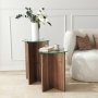 HANAH HOME Set stolova Lily Walnut - slika 1