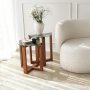 HANAH HOME Set stolova Amalfi Walnut - slika 3