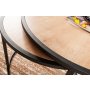 HANAH HOME Set stolova Tambur Oak - slika 2