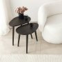 HANAH HOME Set stolova Sweet Set Anthracite - slika 1