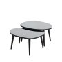 HANAH HOME Set stolova Gusto Set Black Fume - slika 5