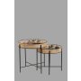 HANAH HOME Set stolova Kolezyum-Black - slika 1