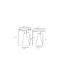 HANAH HOME Set stolova 1001 2 - slika 4