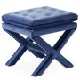 HANAH HOME Tabure Pelona Capraz Pouffe 60 Blue - slika 1