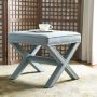 HANAH HOME Tabure Pelona Capraz Pouffe 60 Baby Blue - slika 1