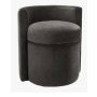 HANAH HOME Tabure Ceremony Koltuk Pouffe Anthracite - slika 1