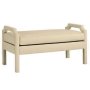 HANAH HOME Tabure Merit Morocco Pouffe 120 Cream - slika 1