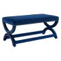 HANAH HOME Tabure Felice Halka Pouffe 120 Dark Blue - slika 2