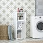 HANAH HOME Kupatilski ormarić Ahu White - slika 2