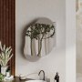 HANAH HOME Kupatilski ormarić Cloud Storage Bathroom Wall Mirror Light Mocha - slika 3