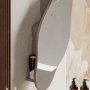 HANAH HOME Kupatilski ormarić Cloud Storage Bathroom Wall Mirror Light Mocha - slika 4