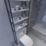 HANAH HOME Kupatilska polica Salzgitter L2050 - slika 2