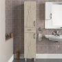 HANAH HOME Kupatilski ormarić Selin 2 Doors 1 Drawer - slika 3