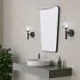 HANAH HOME Ogledalo Bella Cabinet Black - slika 2