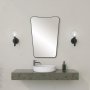 HANAH HOME Ogledalo Bella Cabinet Black - slika 1