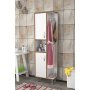 HANAH HOME Kupatilski ormarić Grand White - slika 1