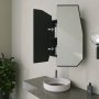 HANAH HOME Kupatilski ormarić Quartz Cabinet Black - slika 4