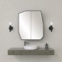 HANAH HOME Kupatilski ormarić Quartz Cabinet Black - slika 1