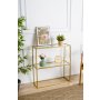 HANAH HOME Polica Berra Gold - slika 1