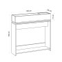 HANAH HOME Polica Puppa Sapphire Oak - slika 4