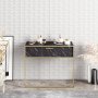 HANAH HOME Komoda Polka-Black - slika 2