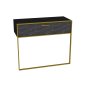 HANAH HOME Komoda Polka-Black - slika 4