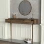 HANAH HOME Komoda Goldy Aynalı Walnut - slika 5