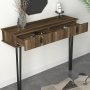 HANAH HOME Komoda Lost Aynalı Walnut - slika 4
