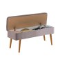 HANAH HOME Trpezarijska klupa Vina 0701 2 GreyAtlantic - slika 3
