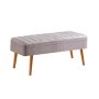 HANAH HOME Trpezarijska klupa Vina 0701 2 GreyAtlantic - slika 1