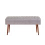 HANAH HOME Trpezarijska klupa Vina 0701 2 WalnutGrey - slika 2