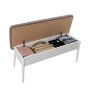 HANAH HOME Trpezarijska klupa Vina Bench Soho White - slika 4