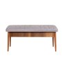 HANAH HOME Trpezarijska klupa Vina Bench Soho Walnut - slika 1