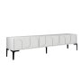 HANAH HOME TV polica Lyon 42 White Black - slika 1