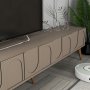 HANAH HOME TV polica Lyon 43 Atlas Gold - slika 5