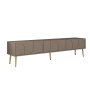 HANAH HOME TV polica Lyon 43 Atlas Gold - slika 1