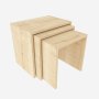 HANAH HOME Set stolova Nora Oak - slika 4