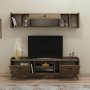 HANAH HOME TV polica Alya Walnut - slika 4